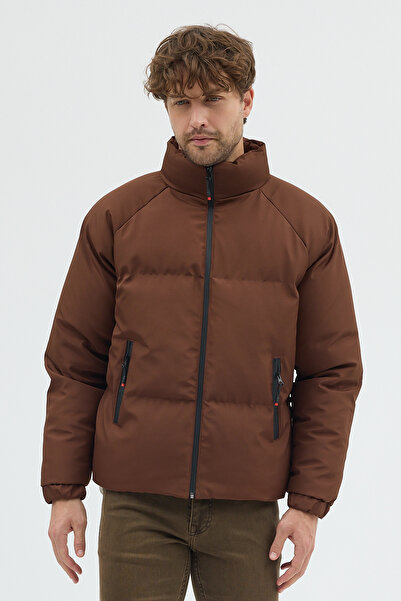 Jaglion Ανδρικό αδιάβροχο παλτό Garen PB μαύρο χωρίς κουκούλα