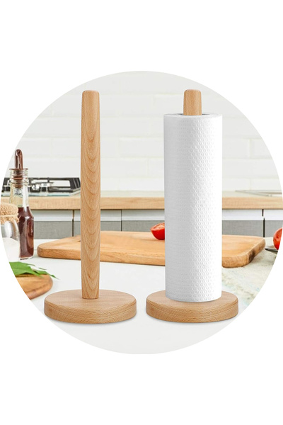 ataşbey Ahşap Kağıt Peçetelik Havluluk Rulo Havluluk Masa Üstü Havlu Kağıtlık