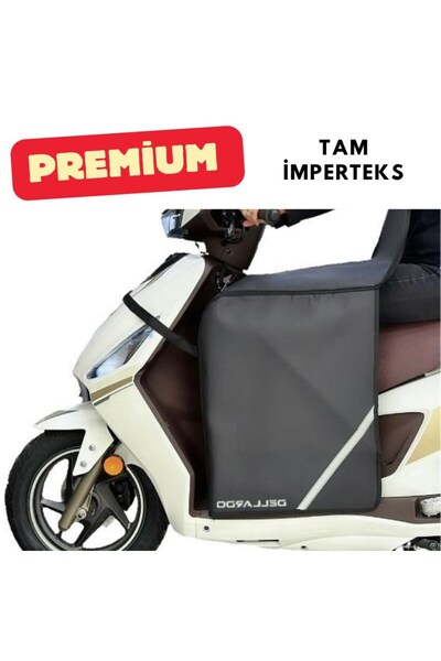 MOTOLİNAS Scooter Motorsiklet El Koruma Rüzgarlık Ve Diz Örtüsü Rüzgarlık Seti Termal Ürün