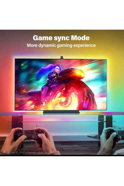 RCB TV ve bilgisayar için akıllı LED şerit ışıkları 5Metre 60-75inch tv içın