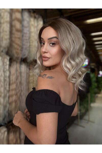 Suzan Peruk Hayalet Tül Peruk Kişiye özel boyanmış.Gerçek saç-Her başa uyumludur