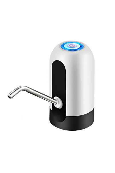 OEM Electric water bottle pump, USB charging, LED indicator, Black/White