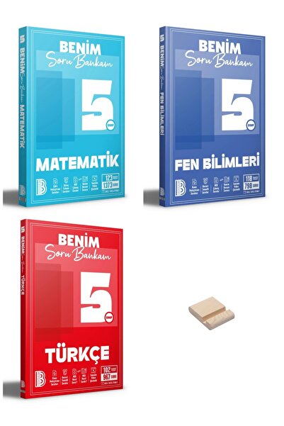 Benim Hocam Yayınları 5. Sınıf Benim Soru Bankam Matematik Fen Bilimleri ve T...