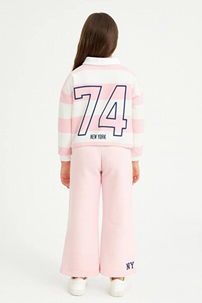 MeaShop Girl's College Model Tracksuit Set