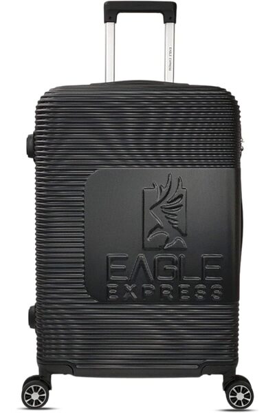 EAGLE EXPRESS HORIZONE ABS HARD TROLLEY 3-Piece Set - 20/24/28 inch, Black