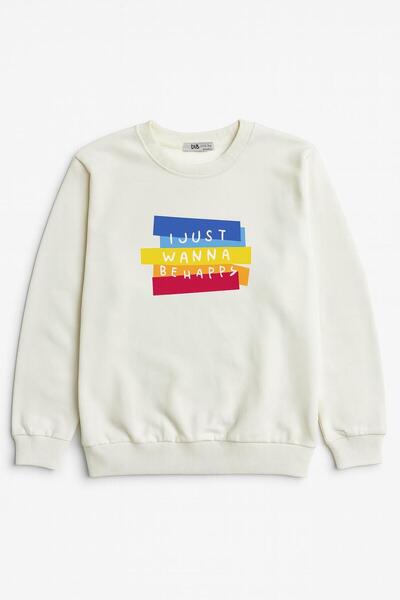 DÜŞ GİYİM Comfortable-Oversized Sweat for Girls