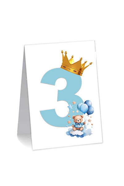 OEM Set Botez Ursuleț Papion - 50 plicuri + 1 cutie + 10 numere