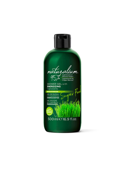 Naturalium Super Food Wheatgrass Energizing Shower Gel 500 ml