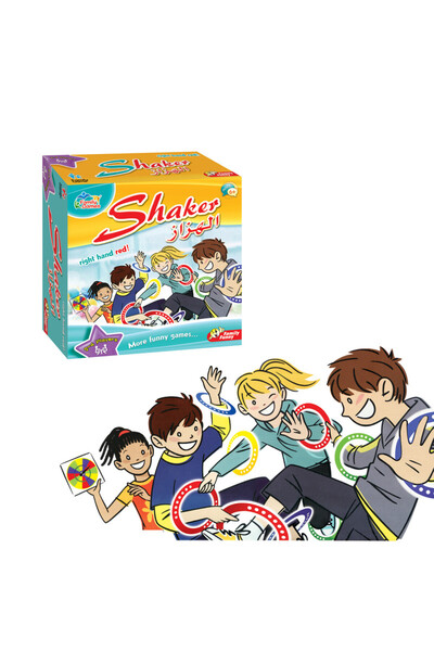 TSUMAB لعبة شاكر العائلية الممتعة - تحدي الدوران الملون التفاعلي للأطفال (من ...