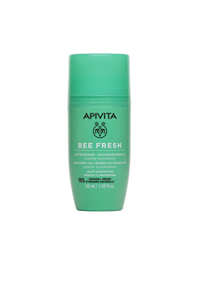 Apivita Bee Fresh 24h Roll-on Deodorant Respektiert Das Mikrobiom 50 ml