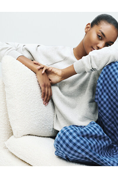 Marks & Spencer Supersoft Kareli Pijama Takımı