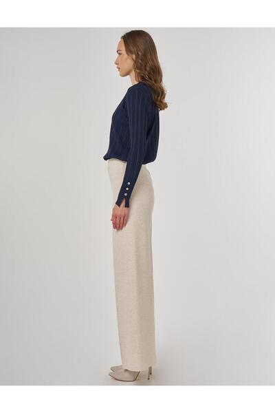 Kayra Çimalı Knitwear Trousers Stone