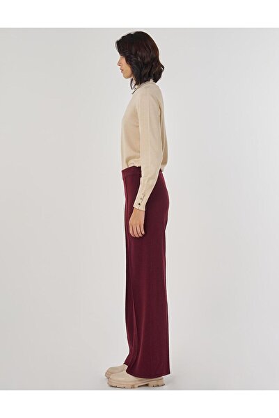 Kayra Çimalı Knitwear Trousers Burgundy