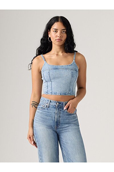 Levi's Jadine Lightweight Denim Cami Tank Top