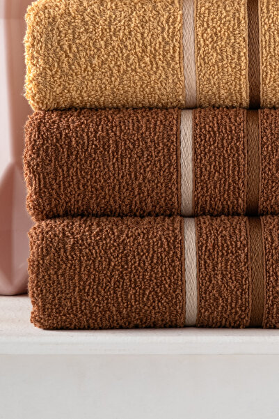 DNZGÜLCAN Набір рушників Mira з 100% бавовни, 6 штук | Рушники для тіла та ванної кімнати | 50x90 см