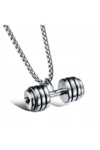Other Colier cu haltere din argint, gantere, Gym 360