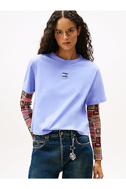 Tommy Hilfiger kadın tjw boxy badge t-shirt