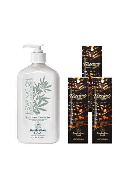 Australian Gold Pachet pentru plaja, Australian Gold, Eucalyptus&White Tea 53...