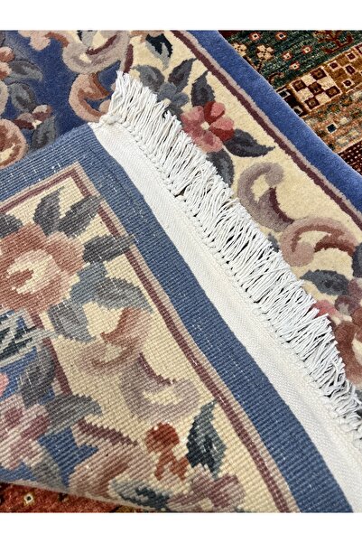 RD RAMAZAN DAĞ EL HALI SANATI El Dokuma Kabartmalı Çin Halısı 2 El Ebat 150x80