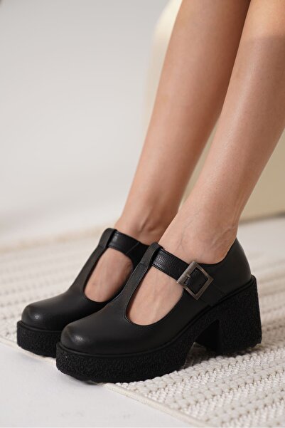 modaserdem Modasrdm Women's Black Casual Shoes