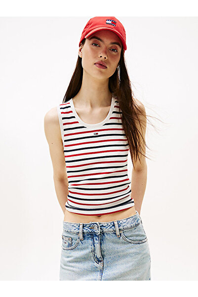 Tommy Hilfiger kadın tjw essential rib t-shirt