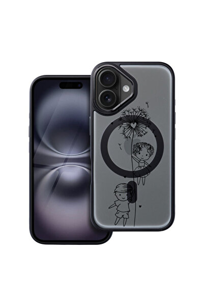 bestcase Carcasă MagSafe Shield pentru Apple iPhone 16, Mamă și Fiică, husa 1...