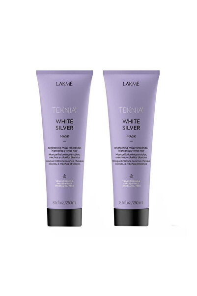 Lakme Set for blonde hair, Lakme, Refresh White Silver Mask 250ml x 2 pcs.
