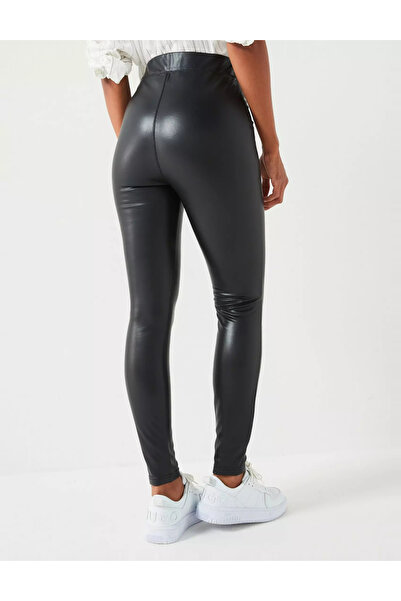 VERY Faux leather leggings V by Very, black