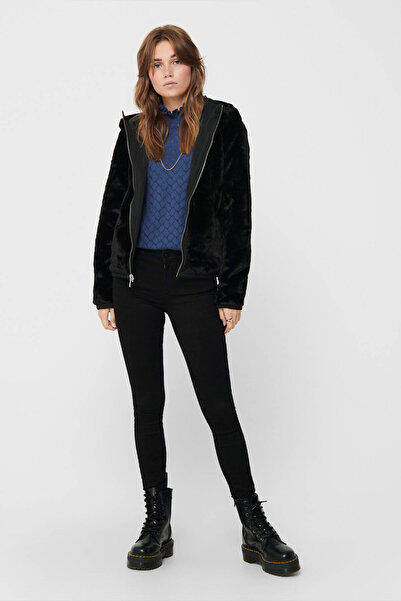 ONLY Onldahlıa Rev. Jacket Black - Black Women's Coat 15208777