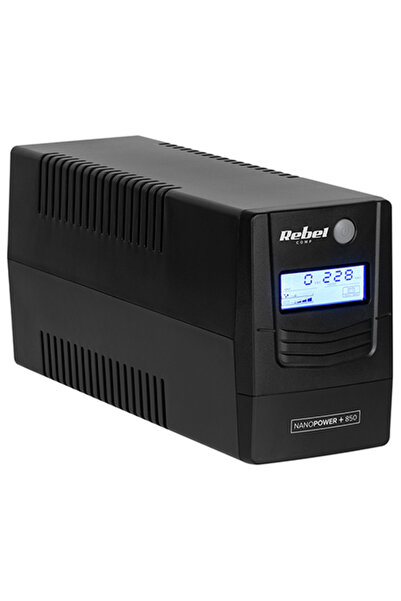 Rebel Πηγή UPS Nanopower Plus 850VA/480W, εκτός σύνδεσης