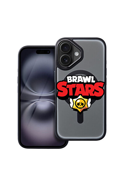 bestcase Carcasă MagSafe Shield pentru Apple iPhone 16, Brawl Stars, husa 193...
