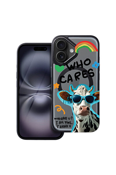 bestcase Θήκη MagSafe Shield για Apple iPhone 16, Cool Cow - Ποιος νοιάζεται;...