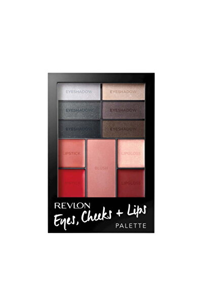 Revlon Paleta Completa Pentru Machiaj Eyes, Cheeks + Lips 200 Seductive Smoki...