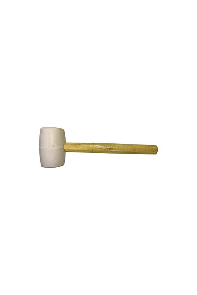 DSH Rubber mallet French type 450gr white wooden handle 010828