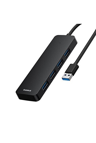 Baseus Hub USB 4x USB 3.0, 5Gbps, 1m, O29, Negru