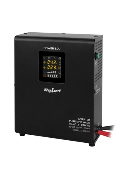 Rebel UPS Central Pure Sinus 500w 12v 800va Lite