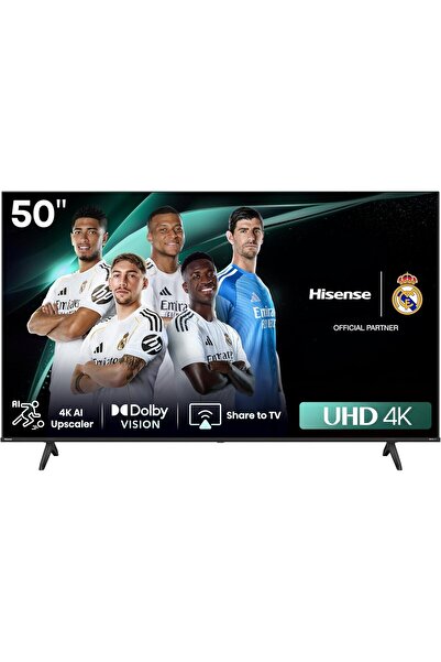 Hisense تلفزيون ذكي 50 بوصة UHD 4K E6N