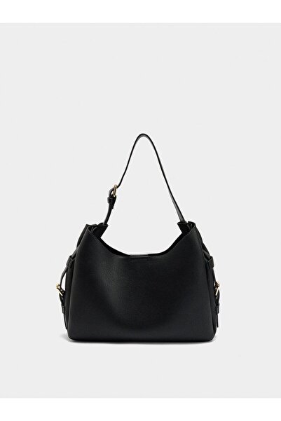 PARFOIS Yan Tokalı Omuz Çantası