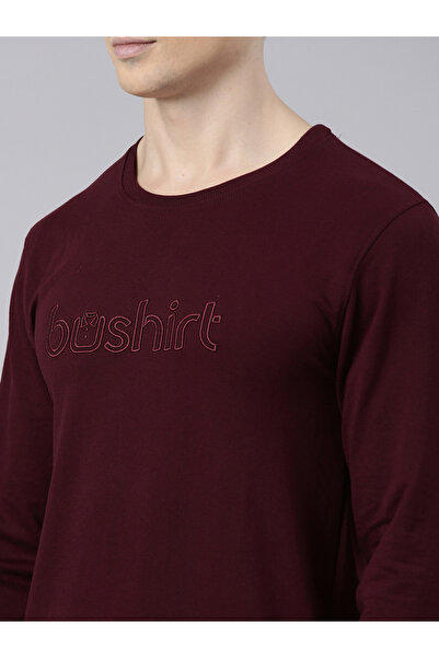 Bushirt By Styli Men Embroidered Loop Knit Sweatshirt and Joggers Set