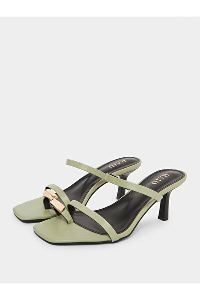 Raid By Styli Journi Toe Post Mules