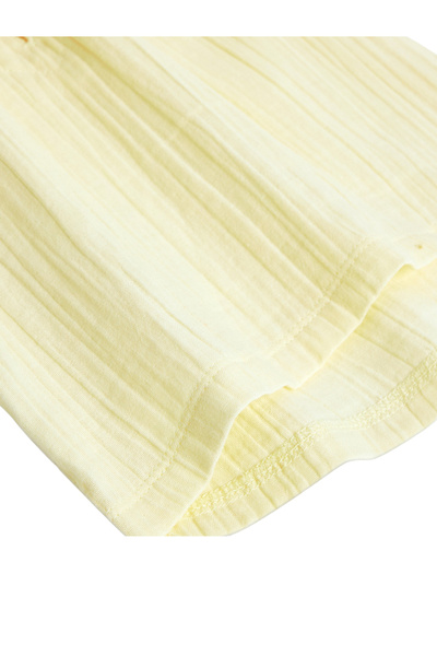 Dirkje By Styli Boys Textured Cotton Hooded Shirt