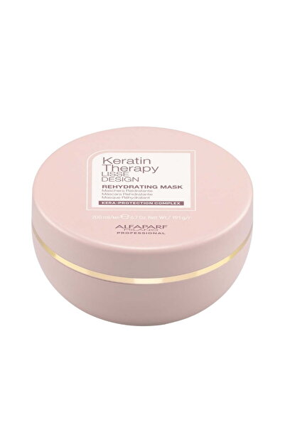 Alfaparf Rehydrating mask for smoothing hair, Alfaparf, Keratin Therapy Lisse Design Rehydrating Mask