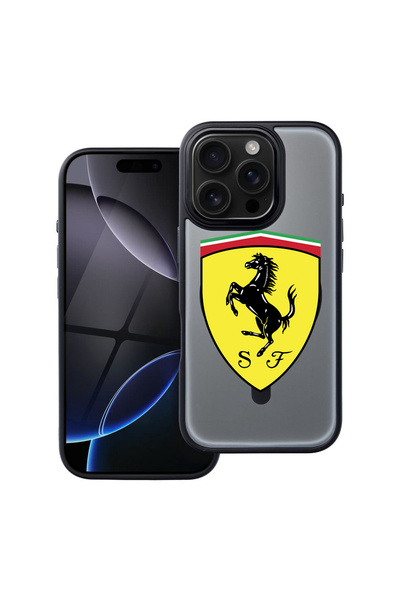bestcase Carcasă MagSafe Shield pentru Apple iPhone 12 Pro, Ferrari, husa 209...