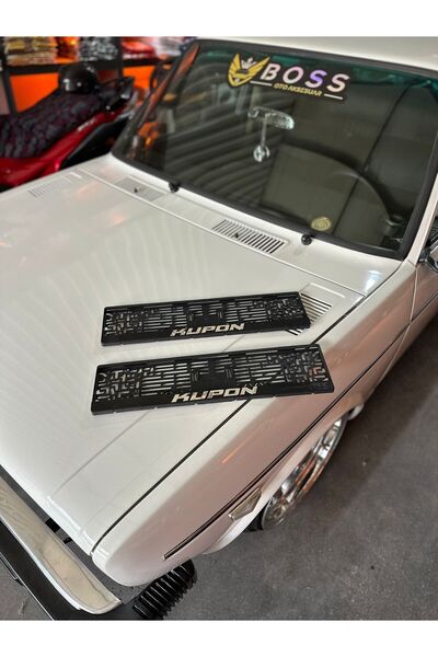 CAROTE Kupon kabartma plakalık çift ön-arka