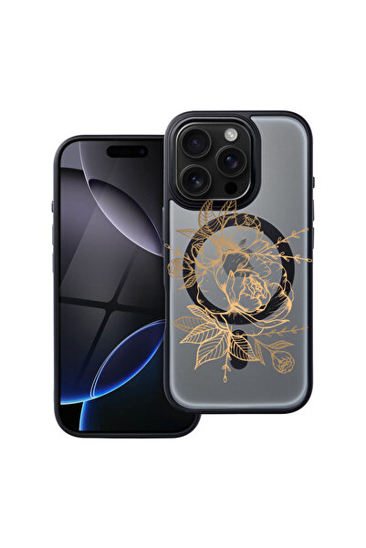 bestcase Carcasă MagSafe Shield pentru Apple iPhone 14 Pro, roz auriu, husa 1...