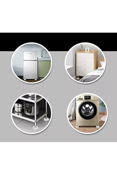 OEM Set de 4 picioare din silicon dur pentru mașina de spălat