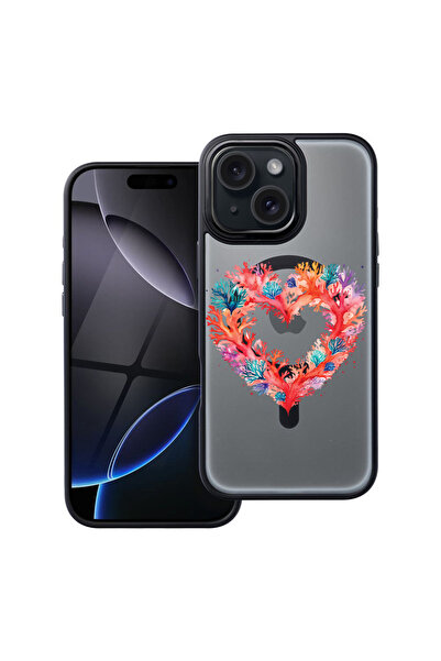 bestcase Carcasă MagSafe Shield pentru Apple iPhone 11, culoarea inimă de cor...