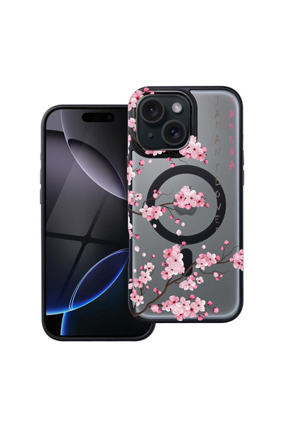 bestcase Carcasă MagSafe Shield pentru Apple iPhone 11, Cherry Blossom, husa ...