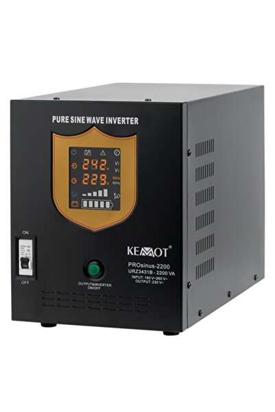 Kemot UPS central sinusoidal pur 2200va 1600w 12v eficient