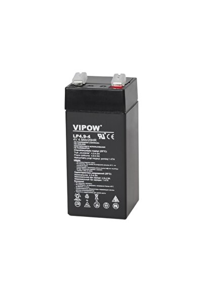 Vipow Baterie cu gel de plumb de 4V 4.9Ah la un preț accesibil